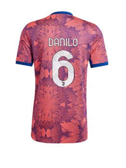 Juventus Danilo #6 Ausweichtrikot für Frauen 2022-23 Kurzarm